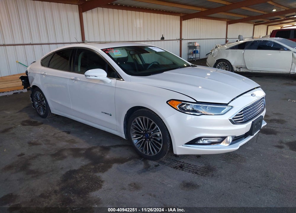 2018 FORD FUSION HYBRID TITANIUM VIN: 3FA6P0RU2JR253548