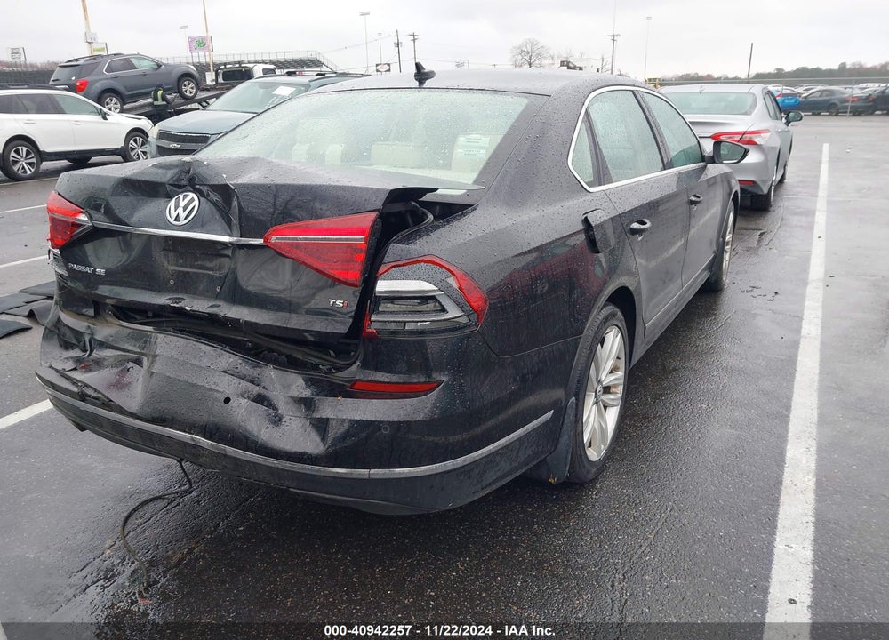 2017 VOLKSWAGEN PASSAT 1.8T SE VIN: 1VWGT7A37HC034533