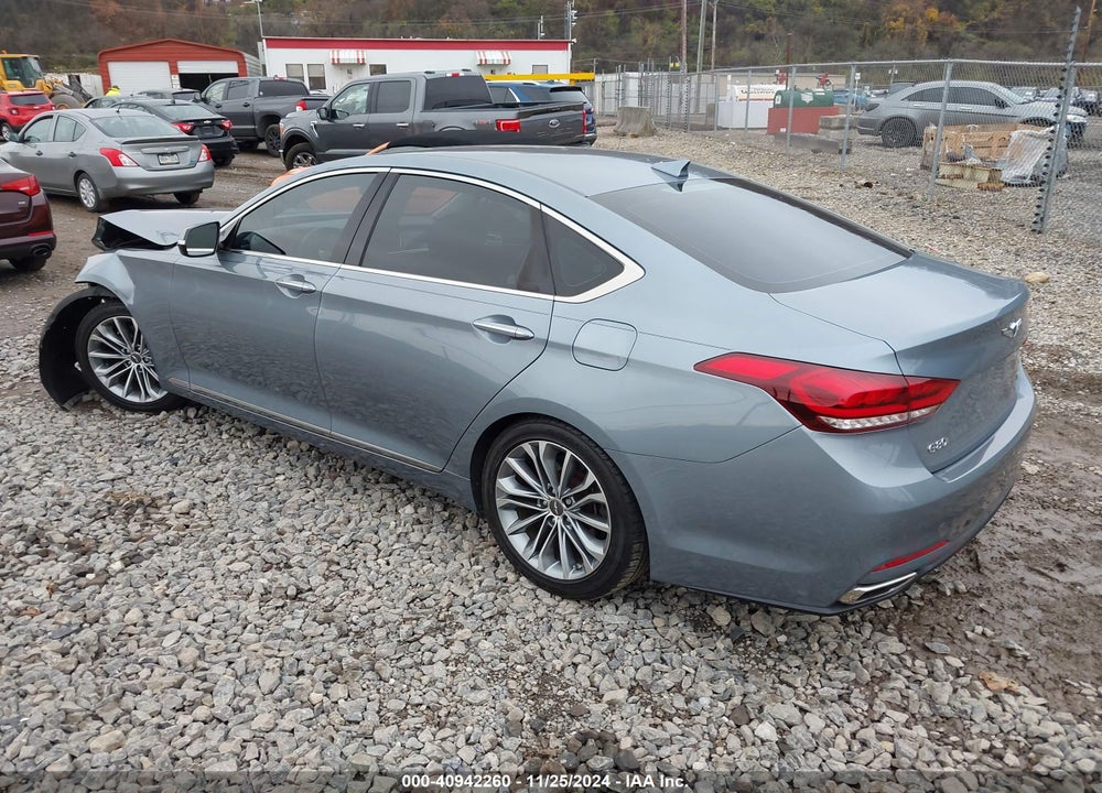 2017 GENESIS G80 3.8 VIN: KMHGN4JE1HU209541