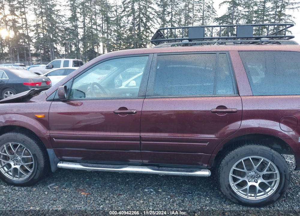 2008 HONDA PILOT EX-L VIN: 5FNYF18548B000765
