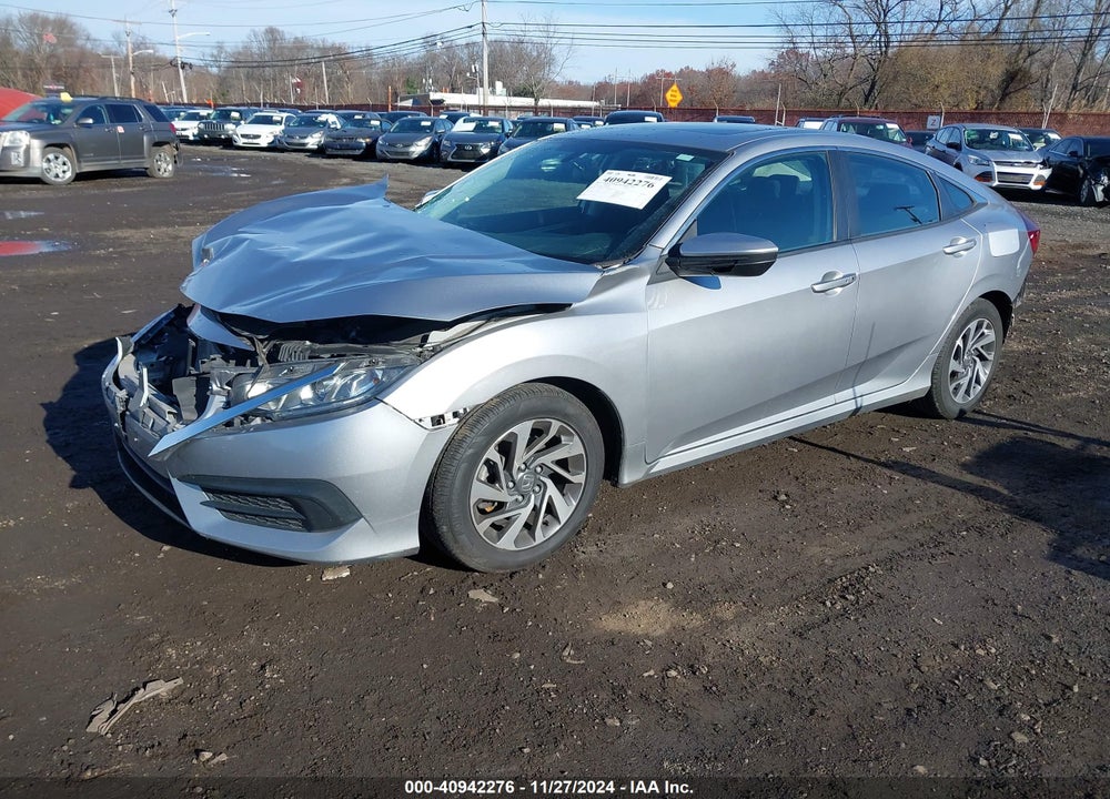 2018 HONDA CIVIC EX VIN: 2HGFC2F73JH572065