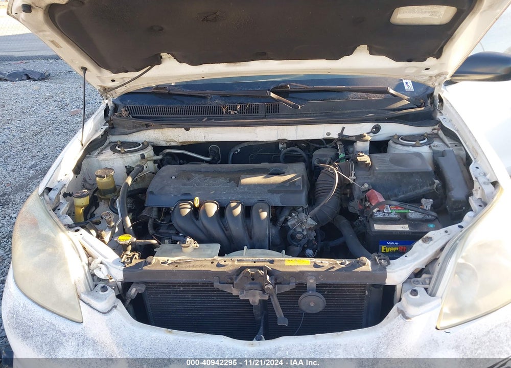2004 TOYOTA MATRIX STANDARD VIN: 2T1KR32E04C181542