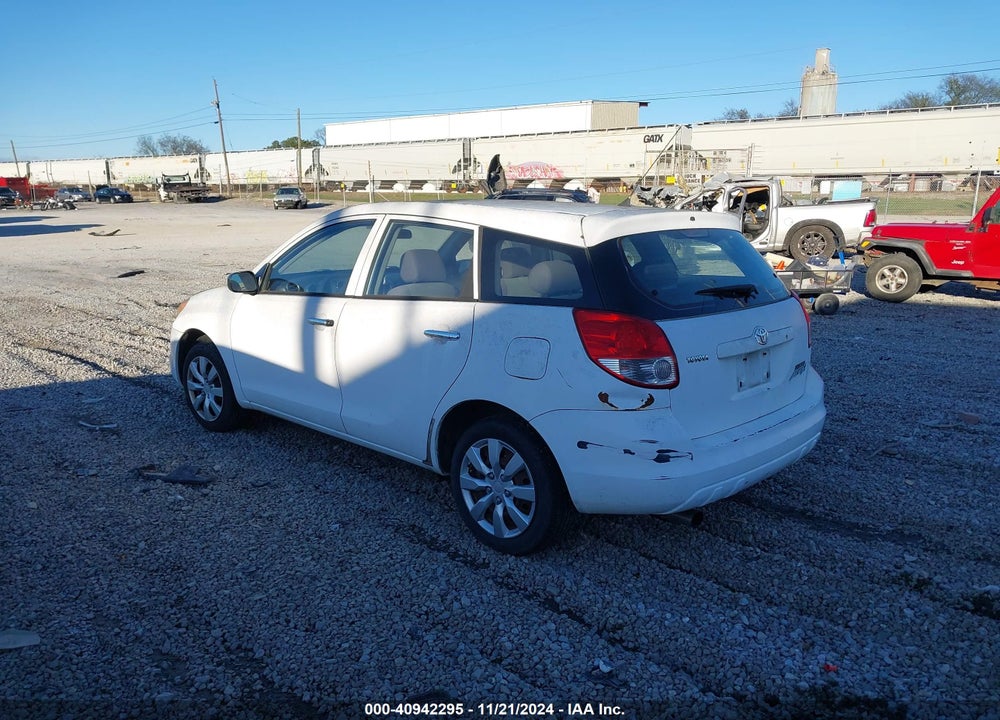 2004 TOYOTA MATRIX STANDARD VIN: 2T1KR32E04C181542