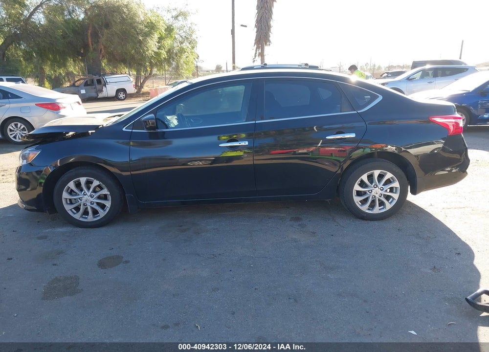 2019 NISSAN SENTRA SV VIN: 3N1AB7AP7KY394109