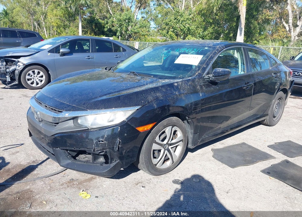 2018 HONDA CIVIC LX VIN: 19XFC2F54JE032748