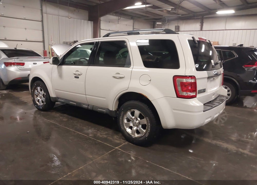 2011 FORD ESCAPE LIMITED VIN: 1FMCU9EG5BKC13802