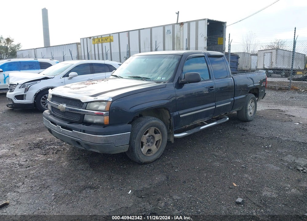 2005 CHEVROLET SILVERADO 1500 LS VIN: 1GCEK19Z25Z189373