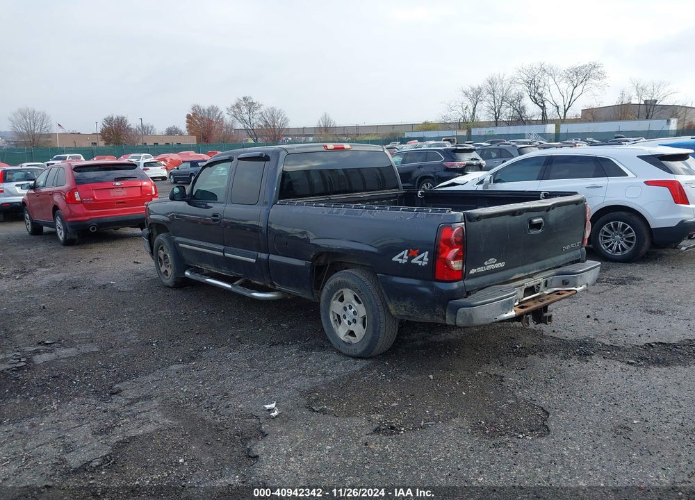 2005 CHEVROLET SILVERADO 1500 LS VIN: 1GCEK19Z25Z189373
