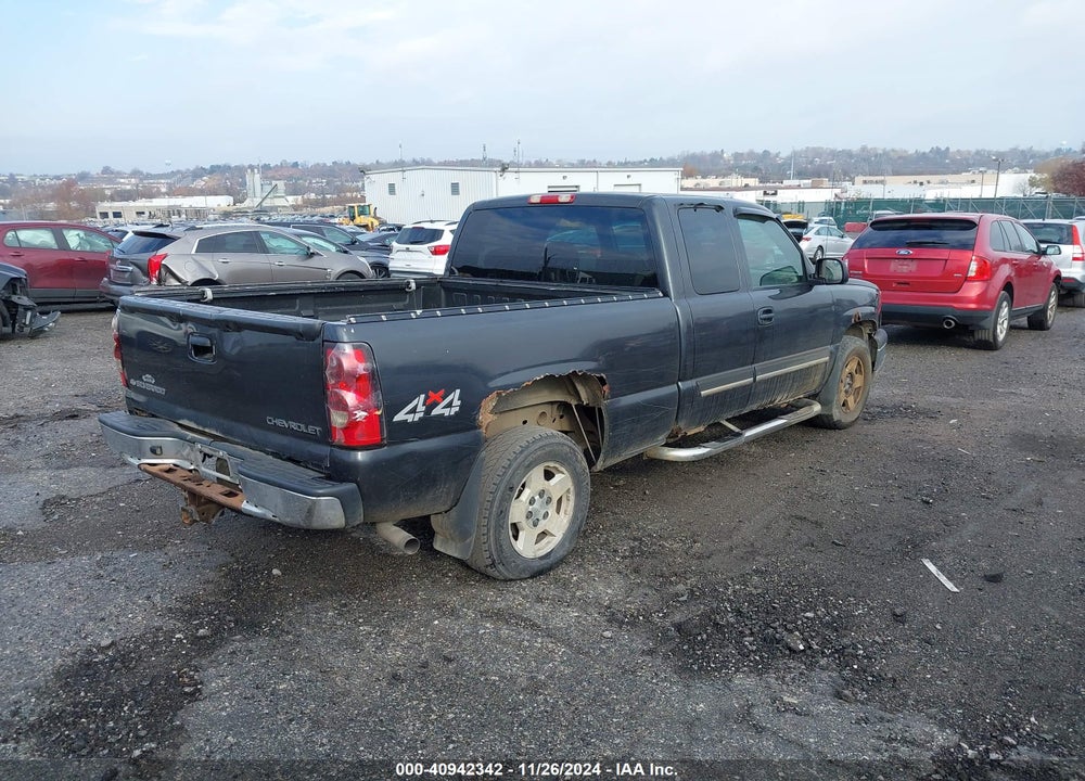 2005 CHEVROLET SILVERADO 1500 LS VIN: 1GCEK19Z25Z189373