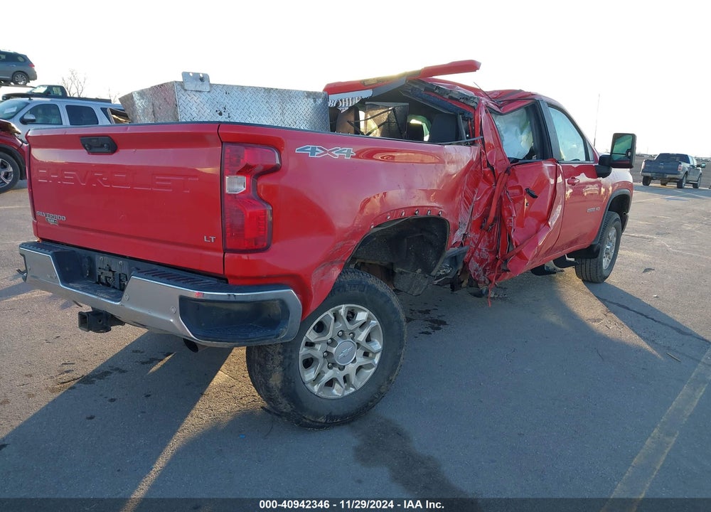 2020 CHEVROLET SILVERADO 2500HD 4WD STANDARD BED LT VIN: 1GC4YNE72LF132059