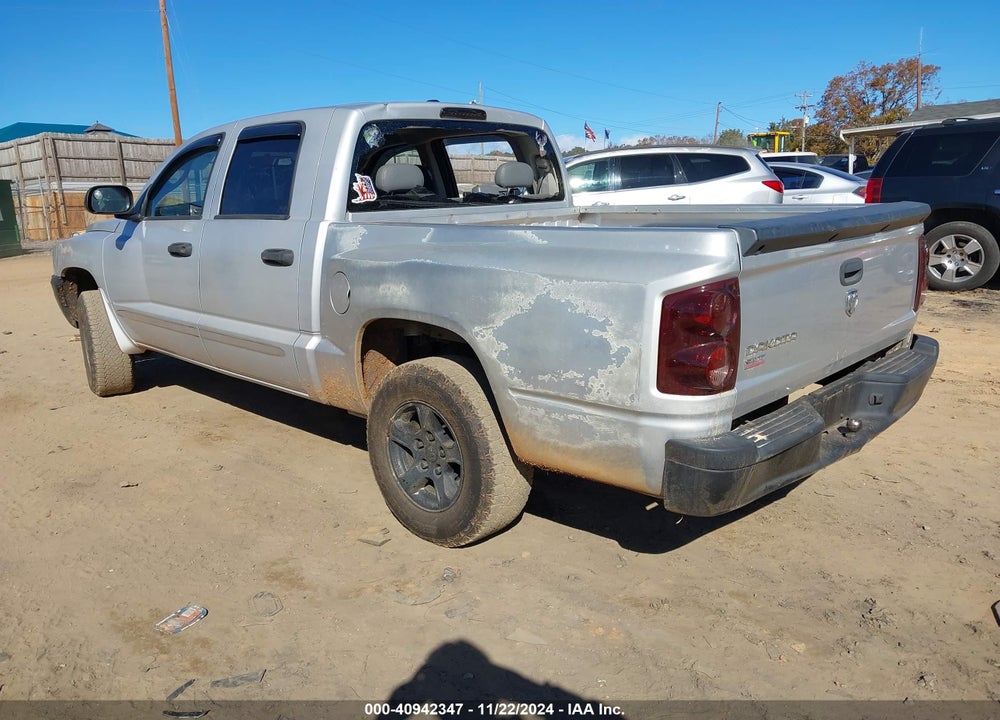 2007 DODGE DAKOTA SLT VIN: 1D7HE48P67S214993