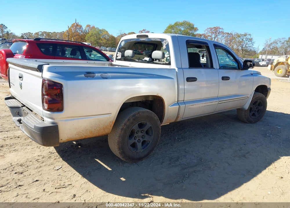 2007 DODGE DAKOTA SLT VIN: 1D7HE48P67S214993