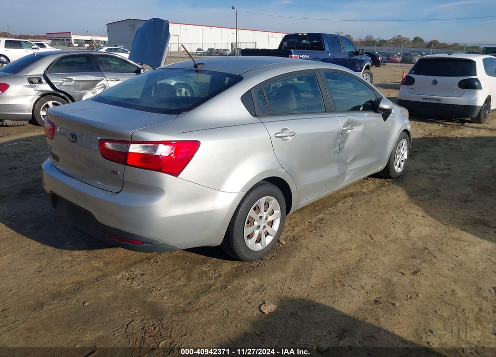 2013 KIA RIO LX VIN: KNADM4A33D6290711