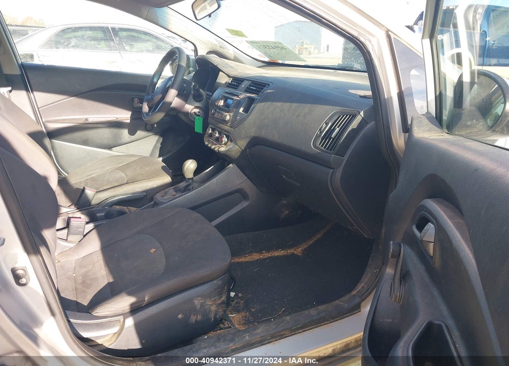 2013 KIA RIO LX VIN: KNADM4A33D6290711