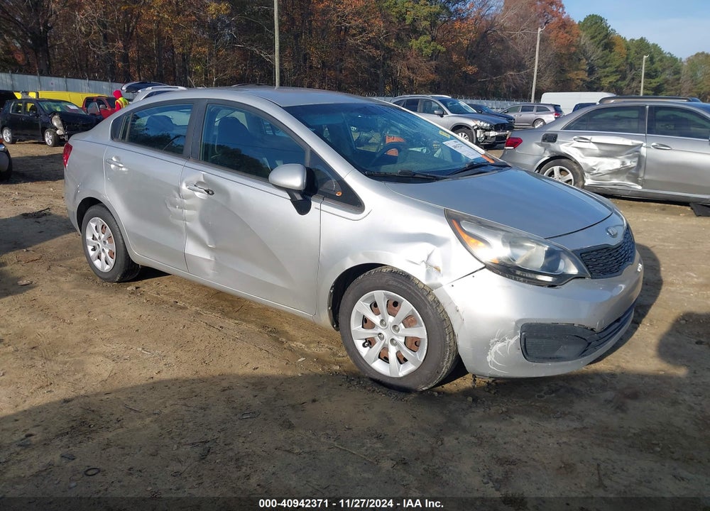 2013 KIA RIO LX VIN: KNADM4A33D6290711