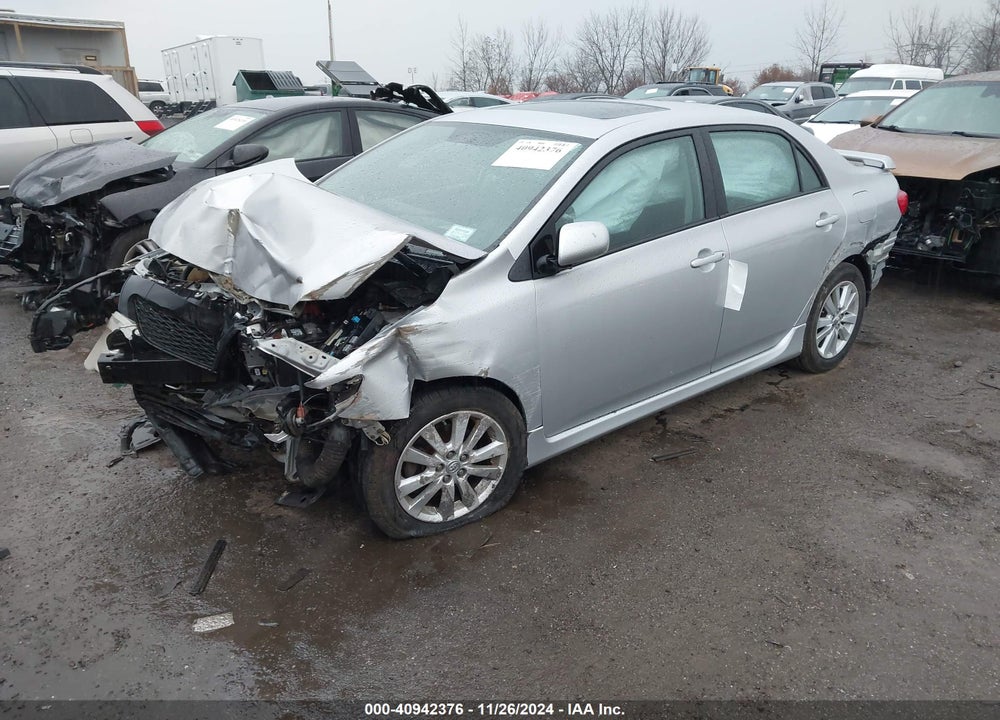 2010 TOYOTA COROLLA S VIN: 2T1BU4EE3AC296700