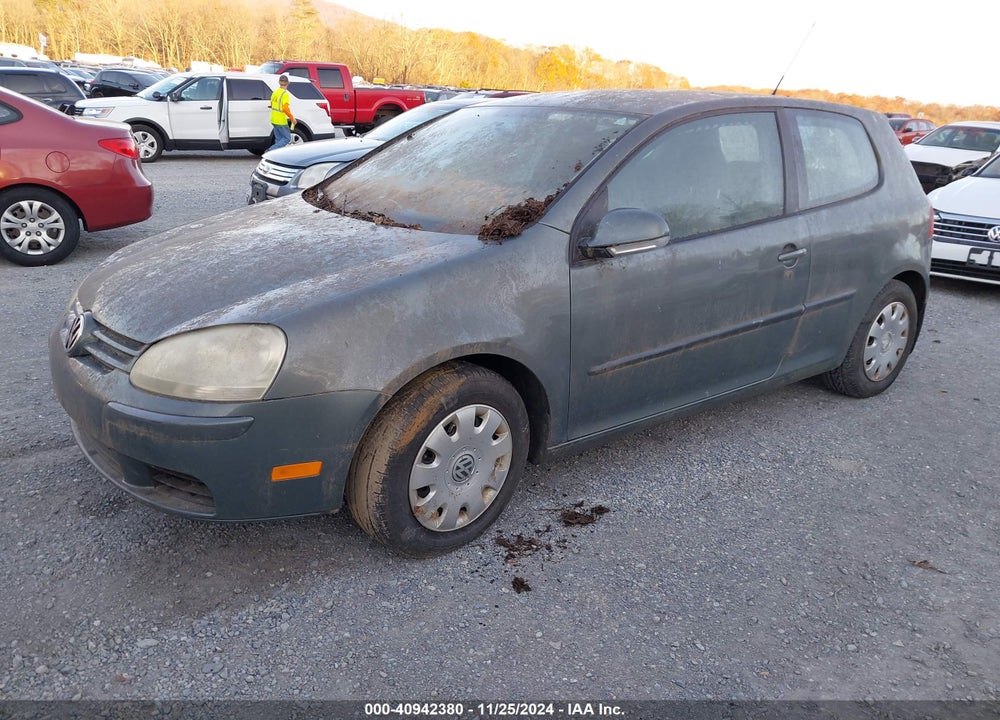 2007 VOLKSWAGEN RABBIT 2-DOOR VIN: WVWBR71K17W142744