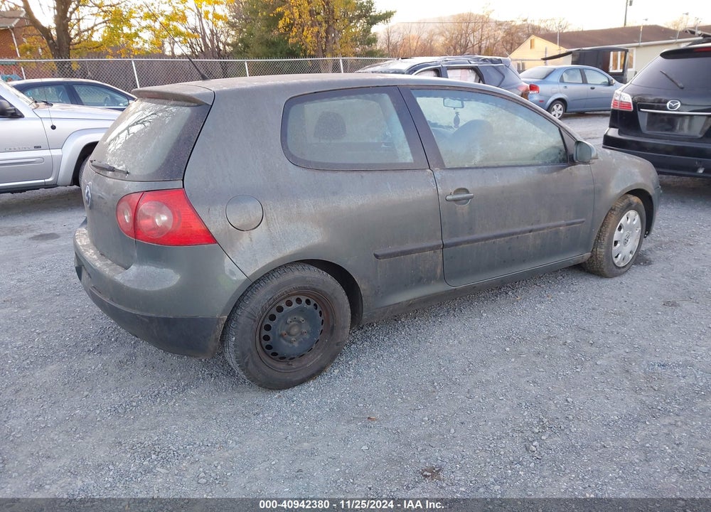 2007 VOLKSWAGEN RABBIT 2-DOOR VIN: WVWBR71K17W142744