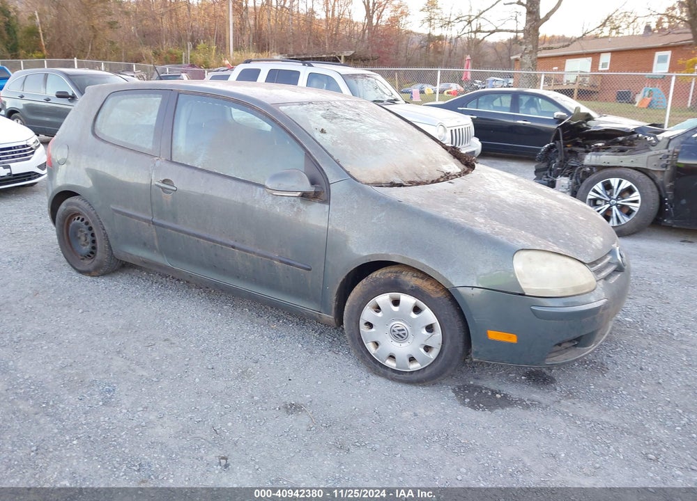 2007 VOLKSWAGEN RABBIT 2-DOOR VIN: WVWBR71K17W142744