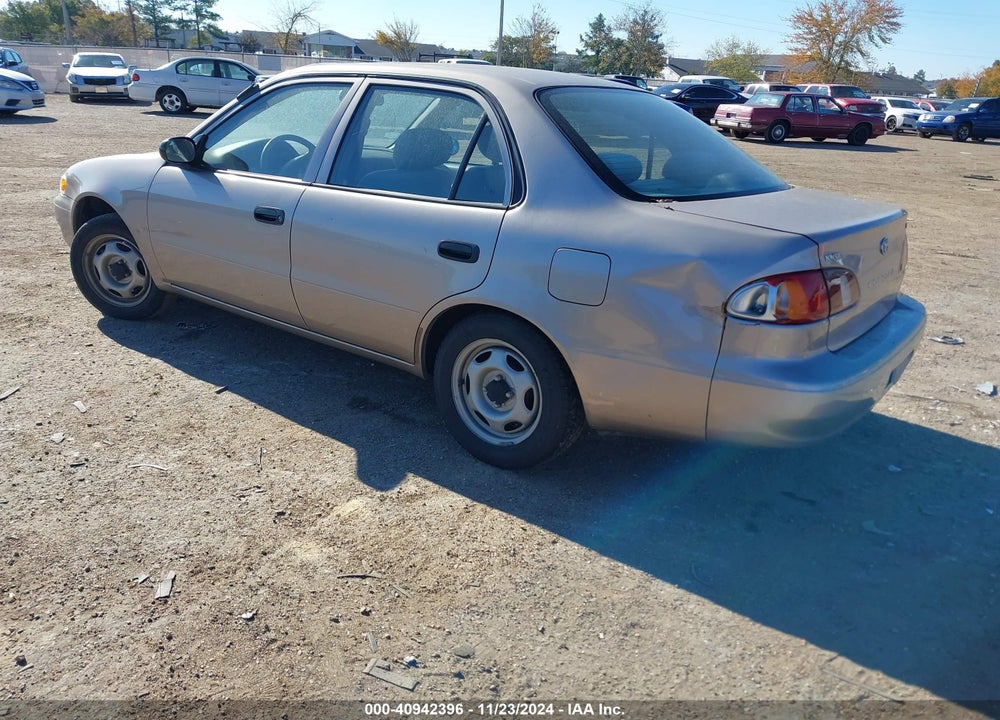 1999 TOYOTA COROLLA VE VIN: 2T1BR12E5XC158721