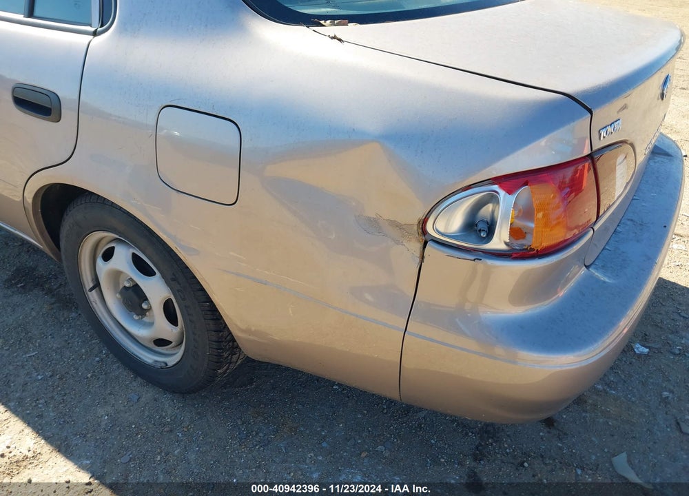 1999 TOYOTA COROLLA VE VIN: 2T1BR12E5XC158721