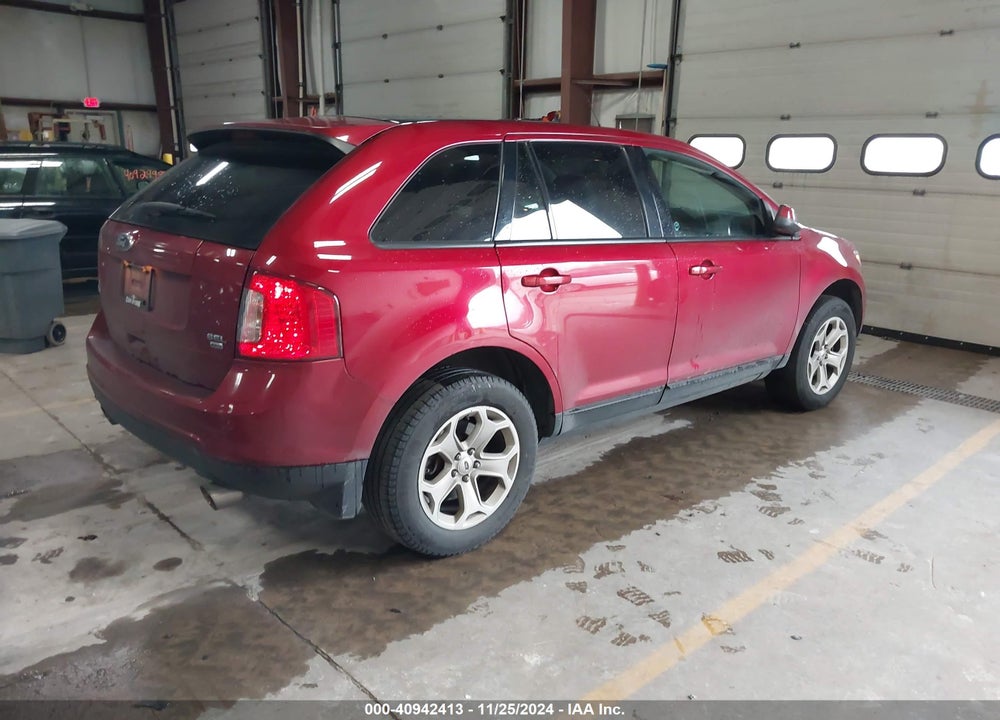 2014 FORD EDGE SEL VIN: 2FMDK4JC7EBB19760