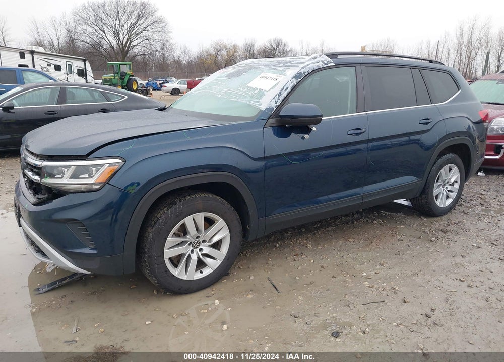 2021 VOLKSWAGEN ATLAS 2.0T S VIN: 1V2GP2CA0MC584834