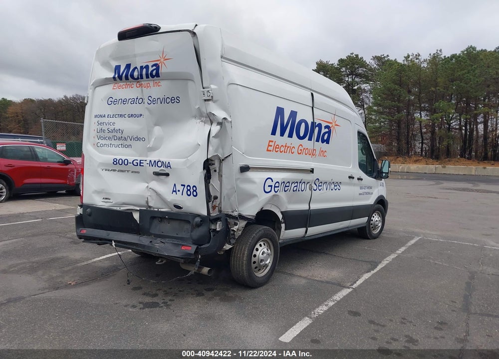 2020 FORD TRANSIT-250 CARGO VAN VIN: 1FTBR2XG4LKA16272