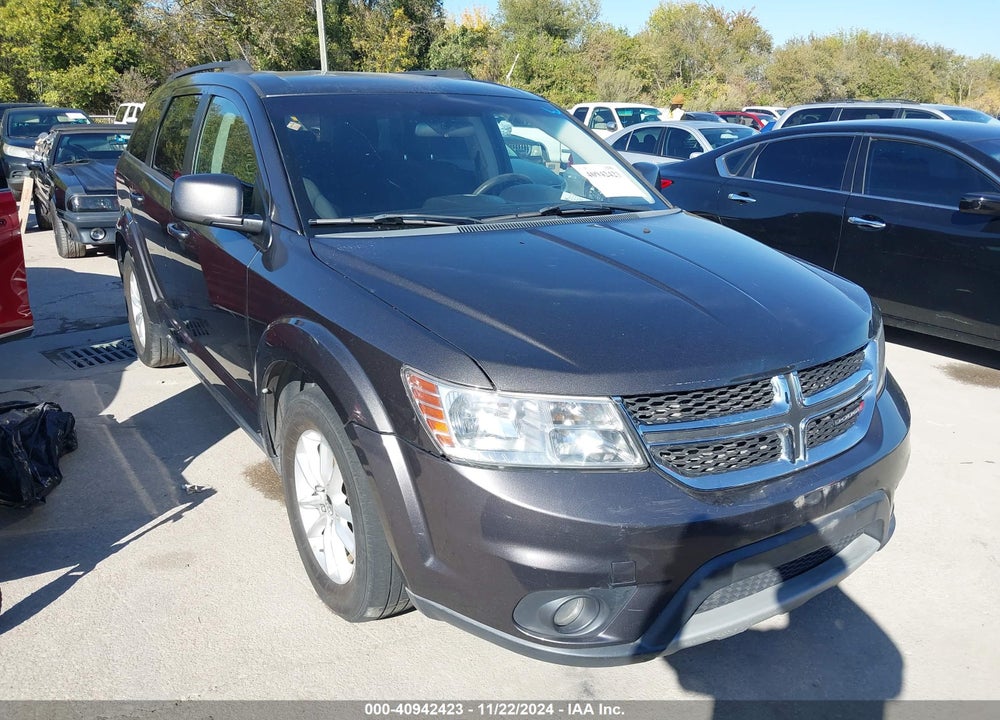 2016 DODGE JOURNEY SXT VIN: 3C4PDCBG8GT206629