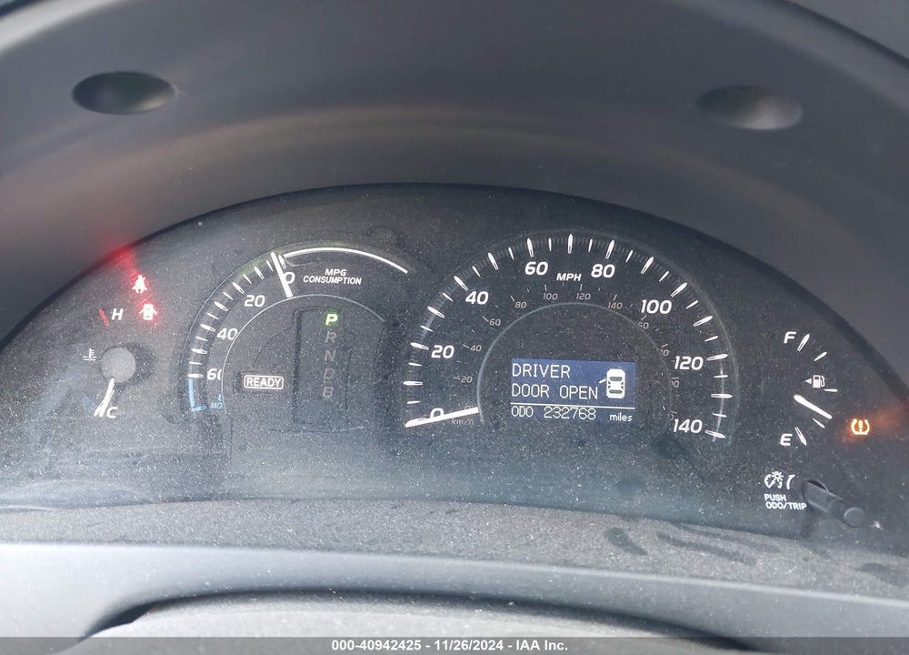 2008 TOYOTA CAMRY HYBRID VIN: 4T1BB46K98U042850