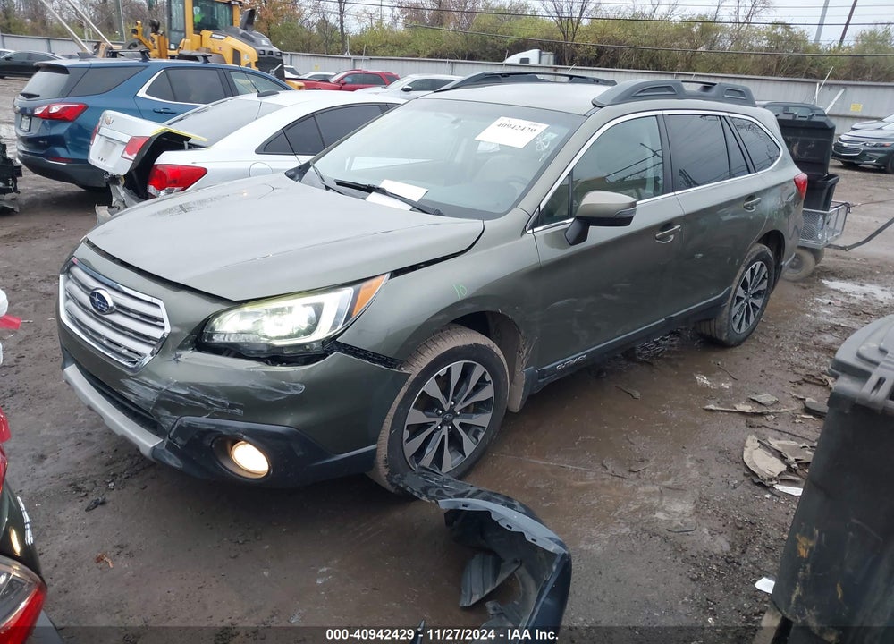 2016 SUBARU OUTBACK 3.6R LIMITED VIN: 4S4BSEJC5G3331590