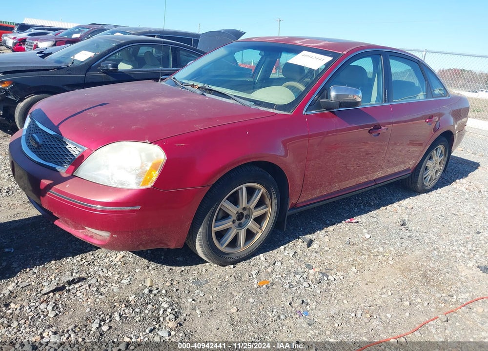 2007 FORD FIVE HUNDRED LIMITED VIN: 1FAHP28117G106892
