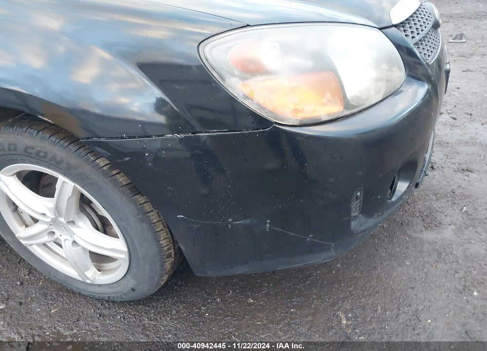 2008 KIA SPECTRA SX VIN: KNAFE121285011374