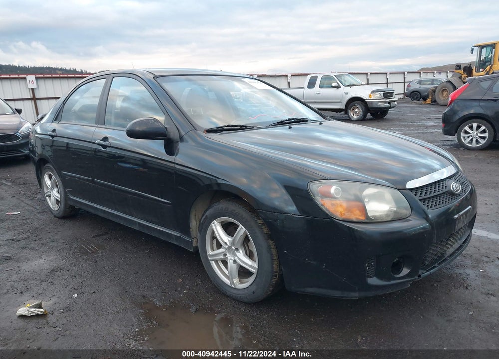 2008 KIA SPECTRA SX VIN: KNAFE121285011374