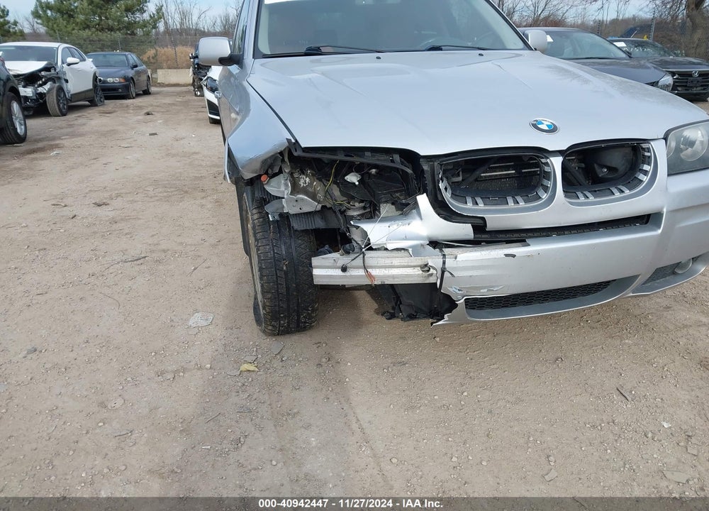 2006 BMW X3 3.0I VIN: WBXPA93406WA32537