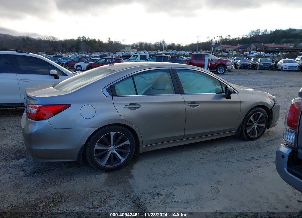 2015 SUBARU LEGACY 2.5I LIMITED VIN: 4S3BNAL60F3038786