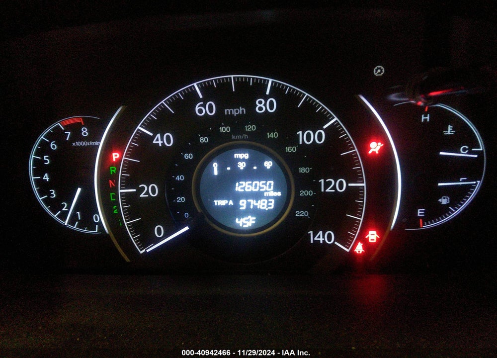 2013 HONDA CR-V LX VIN: 2HKRM4H33DH621775