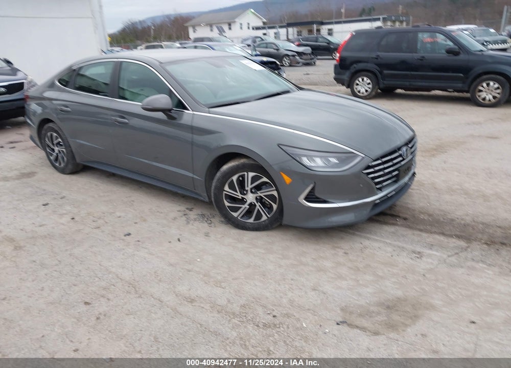 2022 HYUNDAI SONATA HYBRID BLUE VIN: KMHL24JJ2NA048439