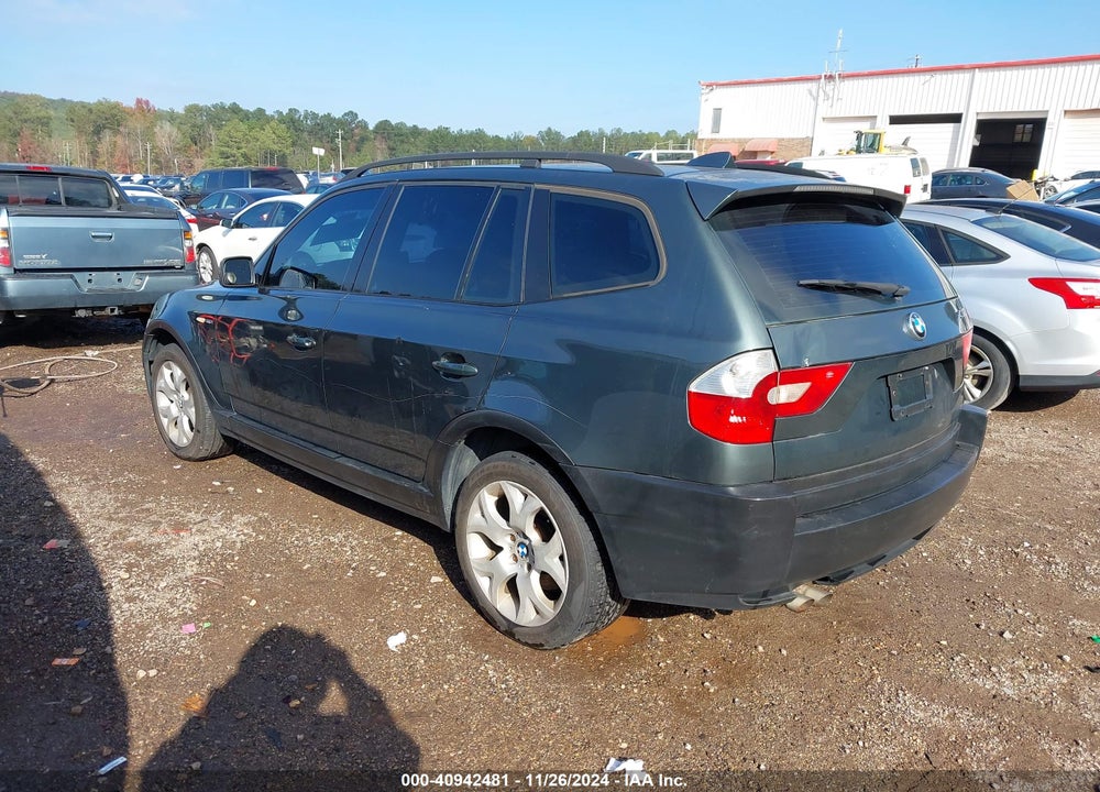 2005 BMW X3 3.0I VIN: WBXPA93495WD05571