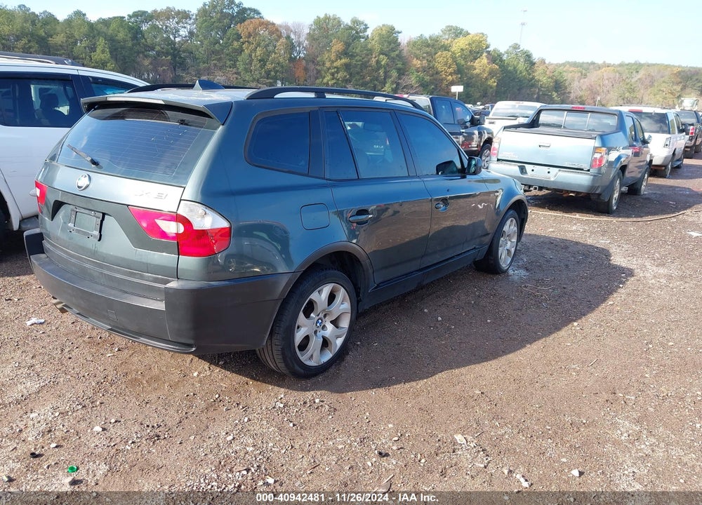 2005 BMW X3 3.0I VIN: WBXPA93495WD05571