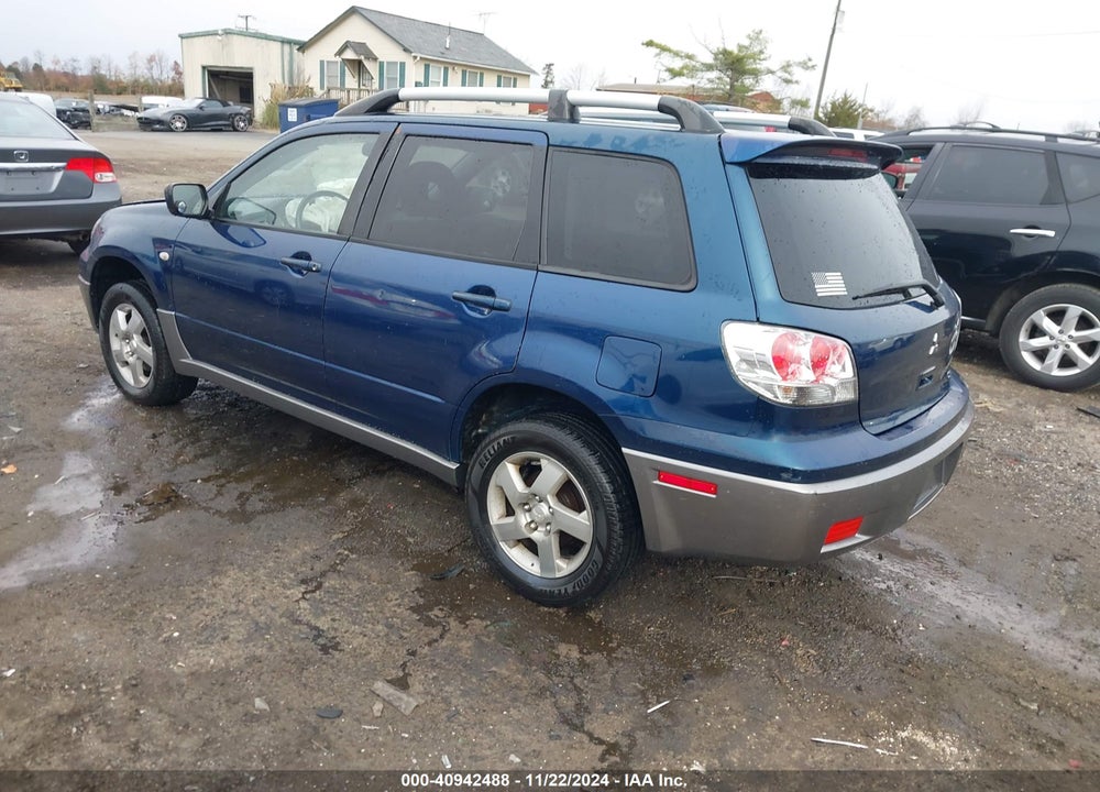 2004 MITSUBISHI OUTLANDER XLS VIN: JA4LX41F74U036845