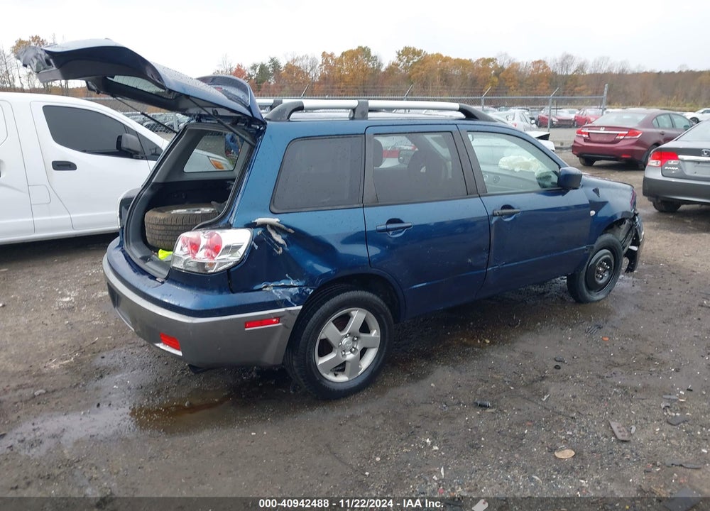 2004 MITSUBISHI OUTLANDER XLS VIN: JA4LX41F74U036845