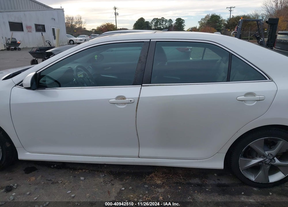 2012 TOYOTA CAMRY L/LE/SE/SE LIMITED EDITION/XLE VIN: 4T1BF1FK9CU619131