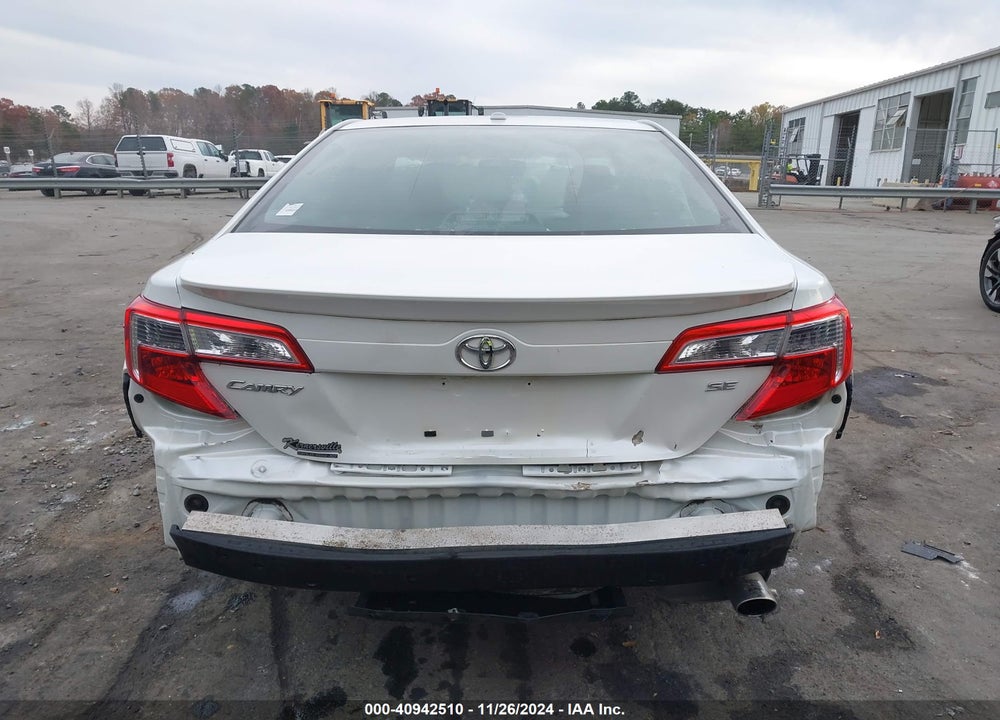 2012 TOYOTA CAMRY L/LE/SE/SE LIMITED EDITION/XLE VIN: 4T1BF1FK9CU619131