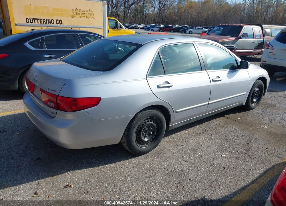 2005 HONDA ACCORD 2.4 LX VIN: 1HGCM564X5A002009