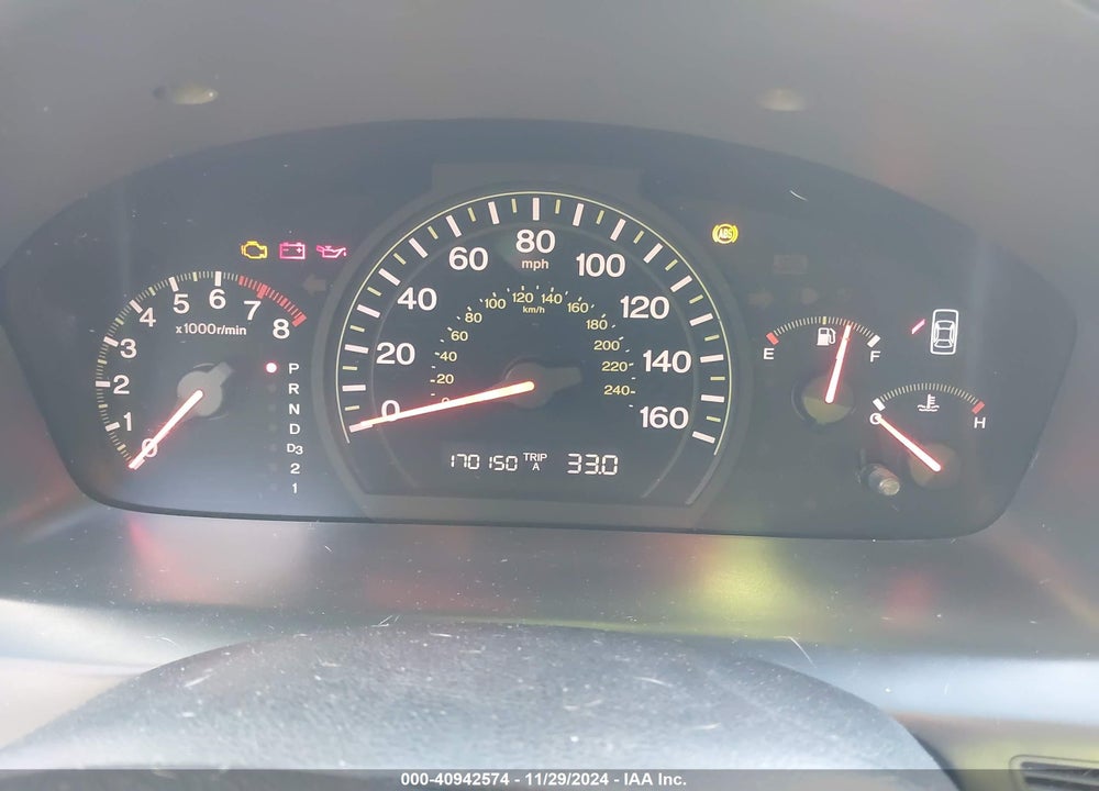 2005 HONDA ACCORD 2.4 LX VIN: 1HGCM564X5A002009