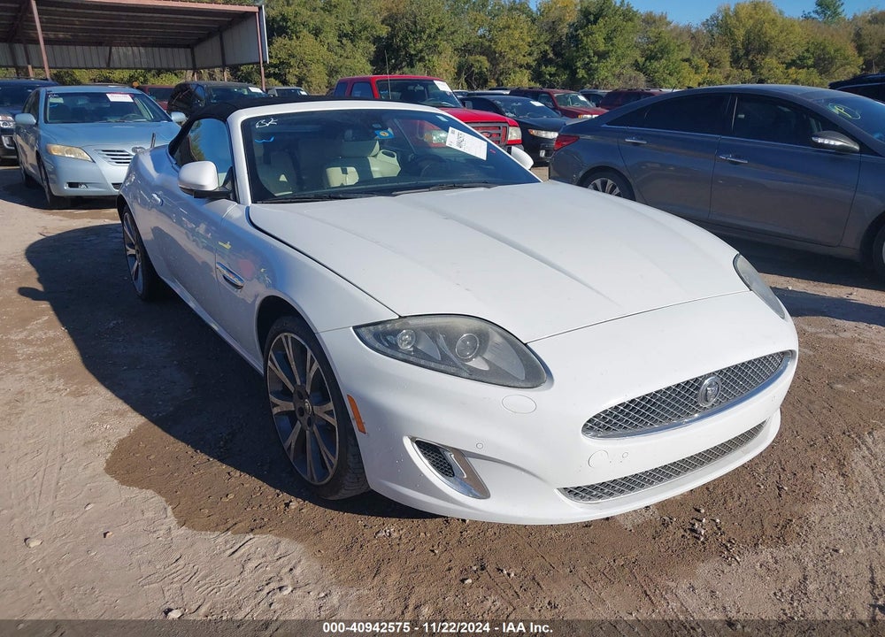 2013 JAGUAR XK VIN: SAJWA4GB7DLB50931