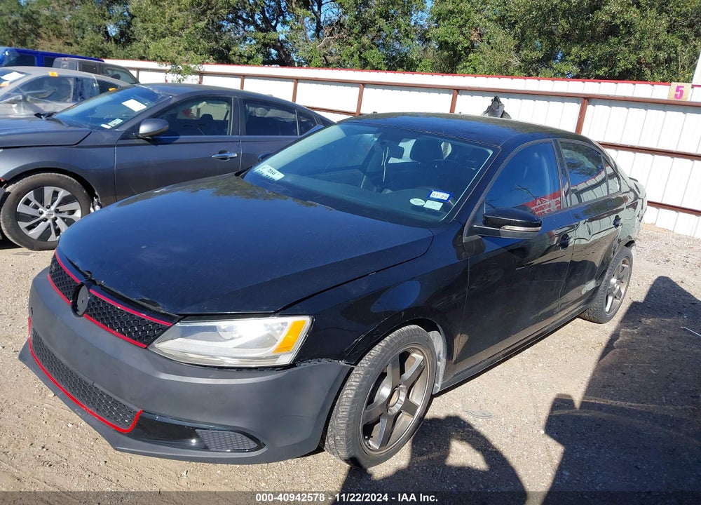 2012 VOLKSWAGEN JETTA 2.5L SE VIN: 3VWDP7AJXCM330224
