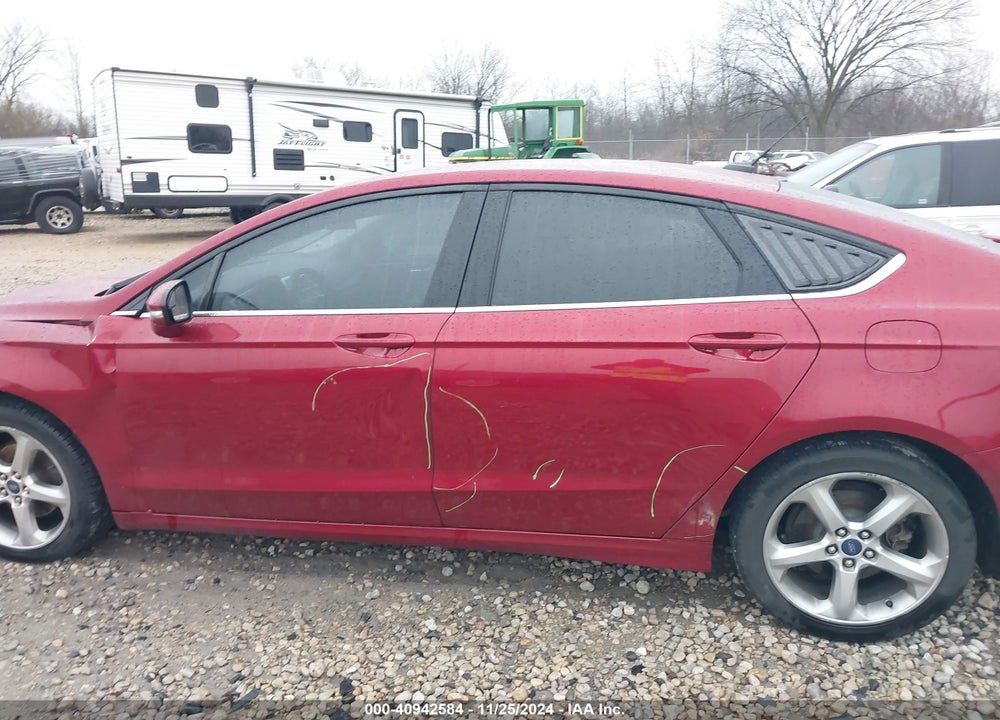 2015 FORD FUSION SE VIN: 3FA6P0H90FR190969