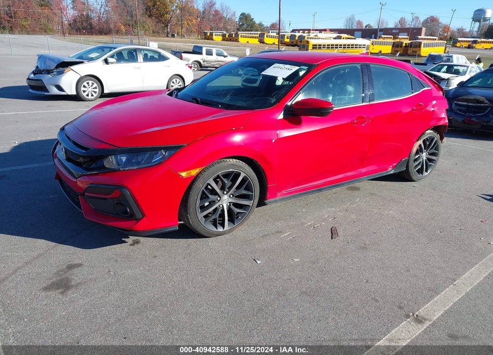 2020 HONDA CIVIC SPORT VIN: SHHFK7H4XLU201123